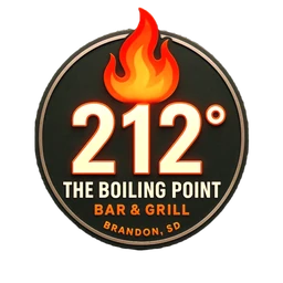 Real Smoke. Cold Pours. Your Kind of Night. 212° The Boiling Point, Bar, Grill, & Smokehouse, Brandon SD